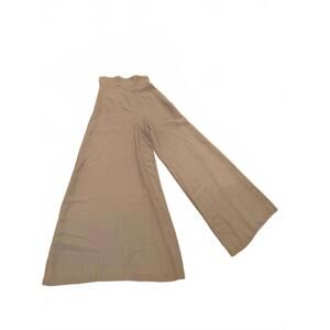 Women's Wide Leg Pants in Beige